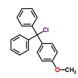 Benzene,1-(chlorodiphenylmethyl)-4-methoxy-